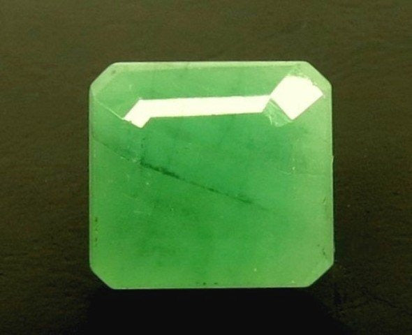 5.83/CT Natural Panna Stone with Govt. Lab Certificate-11388D46103
