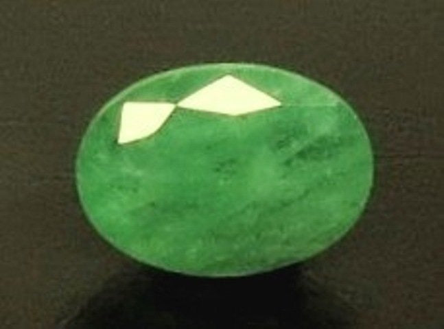 5.48/CT Natural Panna Stone with Govt. Lab Certificate-11388D46131