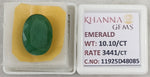 Load image into Gallery viewer, 10.1/CT Natural Panna Stone with Govt. Lab Certificate-11925D48085