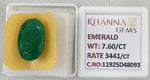 Load image into Gallery viewer, 7.6/CT Natural Panna Stone with Govt. Lab Certificate-11925D48093