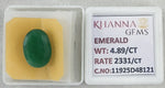 Load image into Gallery viewer, 4.89/CT Natural Panna Stone with Govt. Lab Certificate-11925D48121