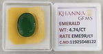 Load image into Gallery viewer, 4.74/CT Natural Panna Stone with Govt. Lab Certificate-11925D48122