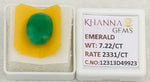 Load image into Gallery viewer, 7.22/CT Natural Panna Stone with Govt. Lab Certificate-12313D49923