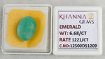 Load image into Gallery viewer, 6.68/CT Natural Panna Stone with Govt. Lab Certificate-12500D51209