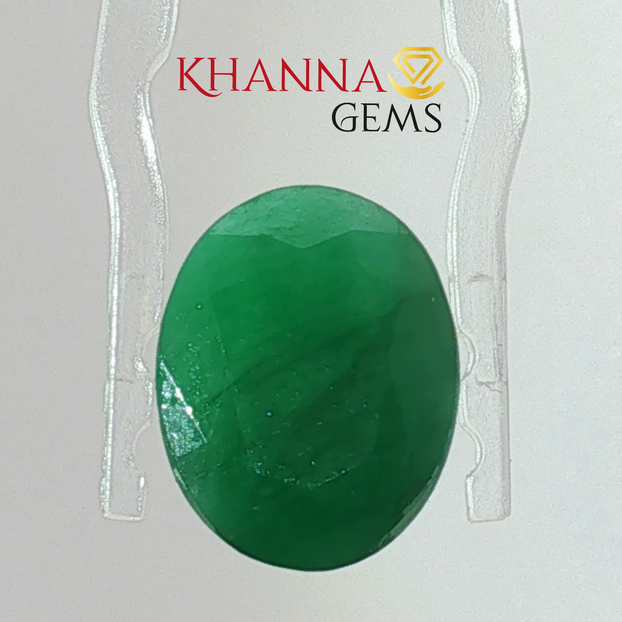 8.42/CT Natural Panna Stone with Govt. Lab Certificate-12927D53249