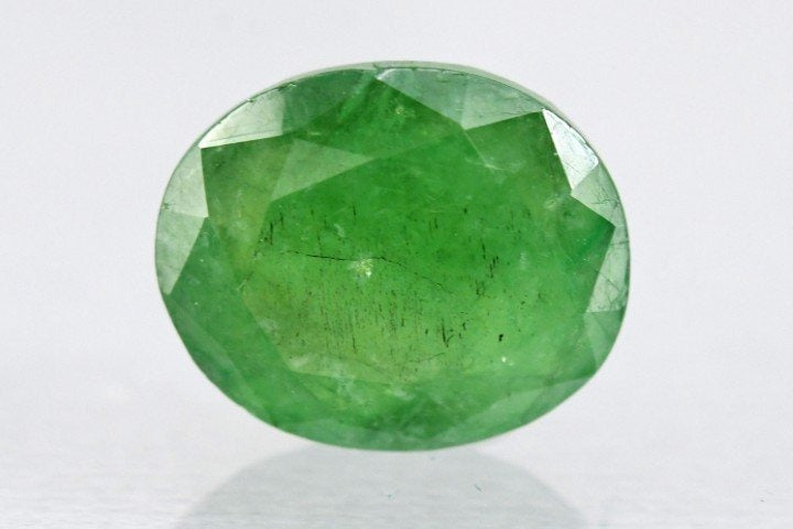 Certified 5.81/CT Natural Panna Gemstone (Govt. Lab)