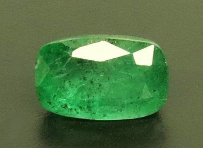 5.74/CT Natural Panna Stone with Govt. Lab Certificate (45510)