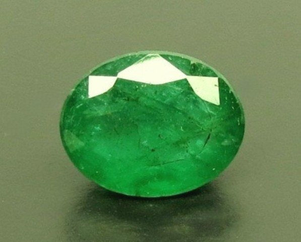 5.60/CT Natural Panna Stone with Govt. Lab Certificate