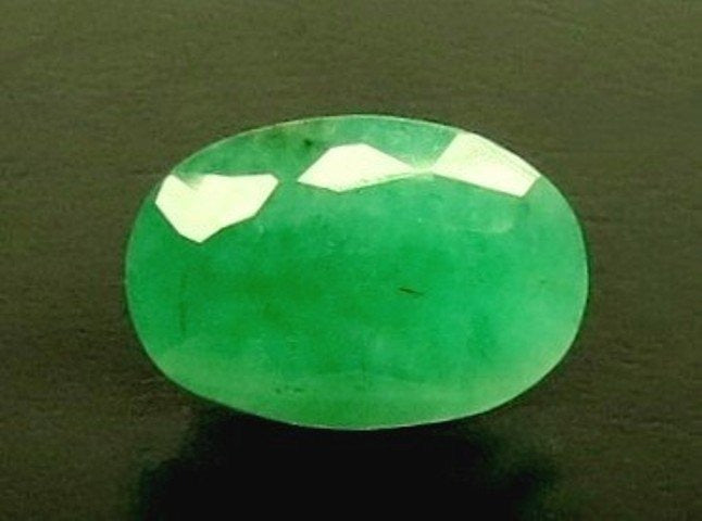 4.95/CT Natural Panna Stone with Govt. Lab Certificate-8318D33701