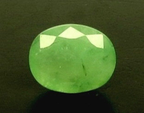 4.94/CT Natural Panna Stone with Govt. Lab Certificate-8318D33707