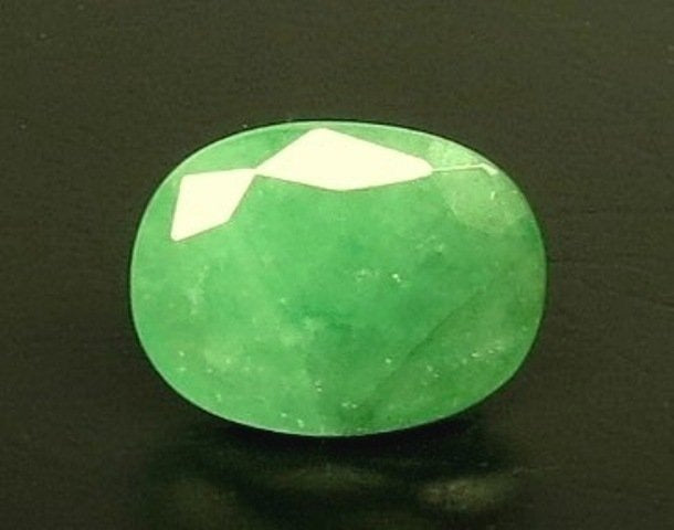7.29/CT Natural Panna Stone with Govt. Lab Certificate