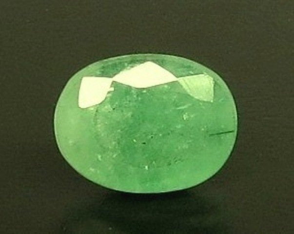 7.59/CT Natural Panna Stone with Govt. Lab Certificate