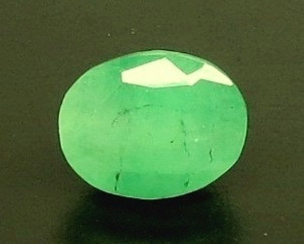 7.21/CT Natural Panna Stone with Govt. Lab Certificate