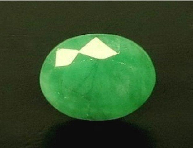 8.37/CT Natural Panna Stone with Govt. Lab Certificate