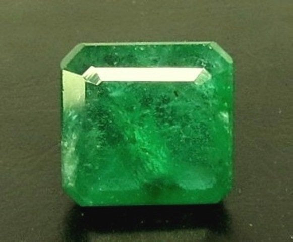 5.82/CT Natural Panna Stone with Govt. Lab Certificate (34410)