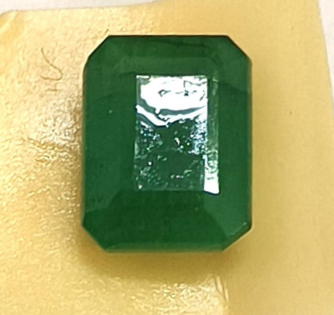 5.56/CT Natural Panna Stone with Govt. Lab Certificate (8991)