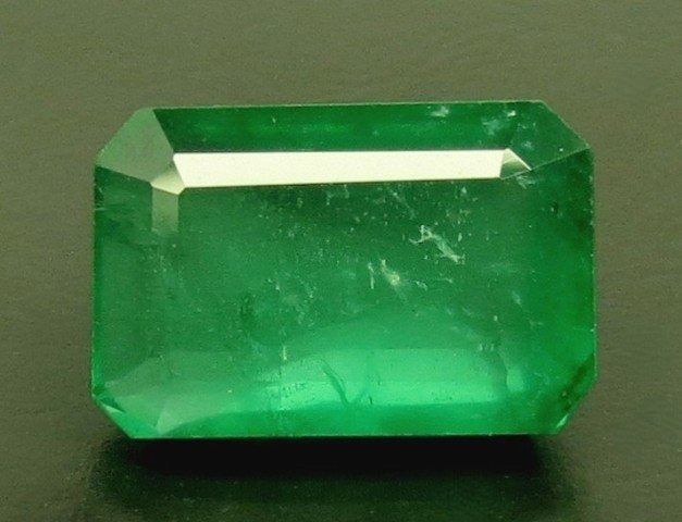 7.51/CT Natural Panna Stone with Govt. Lab Certificate (56610)