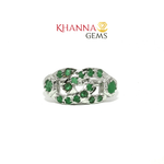 Load image into Gallery viewer, 3.22/GM EMERALD RING Earrings - G0677