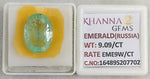 Load image into Gallery viewer, 9.09/CT Natural Panna Stone with Govt. Lab Certificate-16489S207702