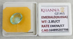 Load image into Gallery viewer, 2.85/CT Natural Panna Stone with Govt. Lab Certificate-16489S207706