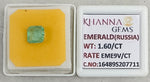Load image into Gallery viewer, 1.6/CT Natural Panna Stone with Govt. Lab Certificate-16489S207711