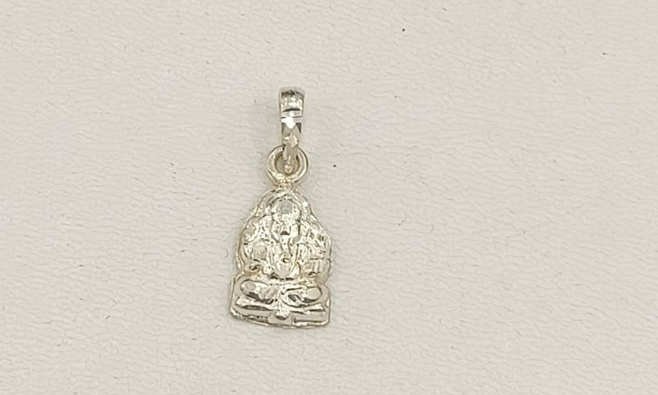 2.40/GM GANESH JI SILVER PENDANT (400)