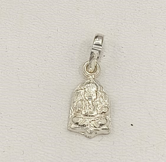 2.40/GM GANPATI SILVER PENDANT (400)