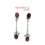 Load image into Gallery viewer, 5.60/GM Royal Garnet-Zircon Earrings - G0036