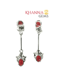 Load image into Gallery viewer, 5.60/GM Royal Garnet-Zircon Earrings - G0036