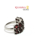 Load image into Gallery viewer, 8.90/GM GARNET RING Earrings - G0333