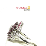 Load image into Gallery viewer, 5.10/GM GARNET RUVBY ZIRCON RING Earrings - G0589