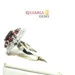 Load image into Gallery viewer, 8.44/GM GARNET ZIRCON RING Earrings - G0559
