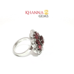 Load image into Gallery viewer, 7.91/GM GARNET ZIRCON RING Earrings - G0561