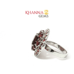 Load image into Gallery viewer, 8.46/GM GARNET ZIRCON RING Earrings - G0379