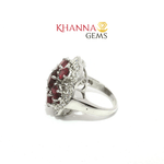 Load image into Gallery viewer, 9.41/GM GARNET ZIRCON RING Earrings - G0563