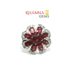 Load image into Gallery viewer, 8.22/GM GARNET ZIRCON RING Earrings - G0567