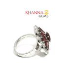 Load image into Gallery viewer, 8.22/GM GARNET ZIRCON RING Earrings - G0567