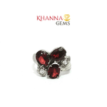Load image into Gallery viewer, 2.80/GM GARNET ZIRCON RING Earrings - G0371