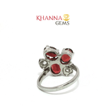 Load image into Gallery viewer, 2.80/GM GARNET ZIRCON RING Earrings - G0371