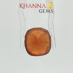 Load image into Gallery viewer, 8.07/Carat Natural Hessonite Stone with Govt. Lab Certificate-107378