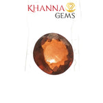 Load image into Gallery viewer, 5.63/CT Natural Hessonite Stone with Govt. Lab Certificate-1073D1410