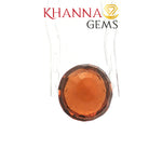 Load image into Gallery viewer, 8.23/Carat Natural Hessonite Stone with Govt. Lab Certificate-107548