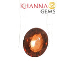 Load image into Gallery viewer, 4.46/Carat Natural Hessonite Stone with Govt. Lab Certificate-107550