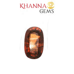 Load image into Gallery viewer, 7.44/Carat Natural Hessonite Stone with Govt. Lab Certificate-115335