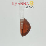 Load image into Gallery viewer, 7.63/CT Natural Hessonite with Govt. Lab Certificate- 123838