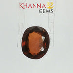 Load image into Gallery viewer, 7.32/CT Natural Hessonite Stone with Govt. Lab Certificate-2538D7897
