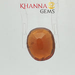 Load image into Gallery viewer, 7.32/CT Natural Hessonite Stone with Govt. Lab Certificate-2538D7897