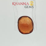 Load image into Gallery viewer, 6.52/CT Natural Hessonite Stone with Govt. Lab Certificate-(2928D9578)