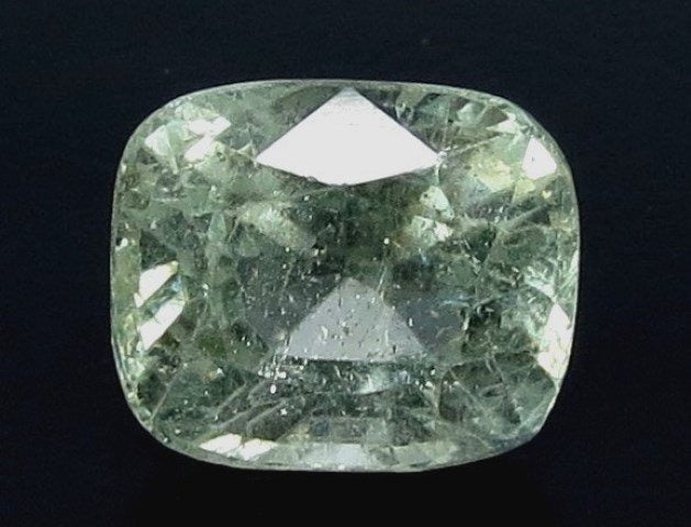 7.41/CT Natural Green Sapphire with Govt. Lab Certified Gemstone-1402D3016