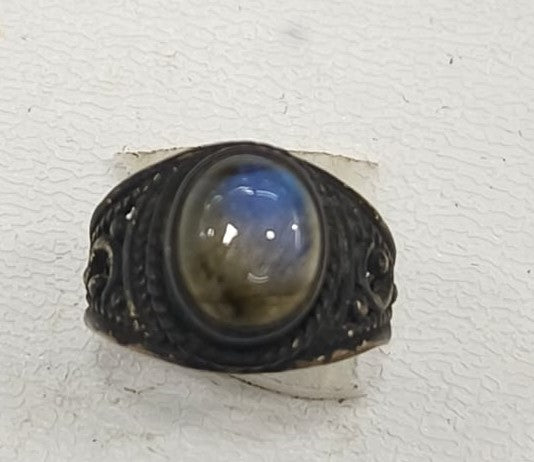 4.00/GM LAPIS RAJWARA SILVER RING (525)